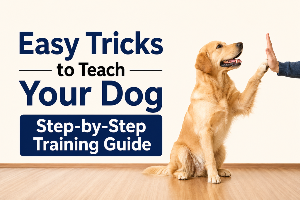 Easy Tricks to Teach Your Dog