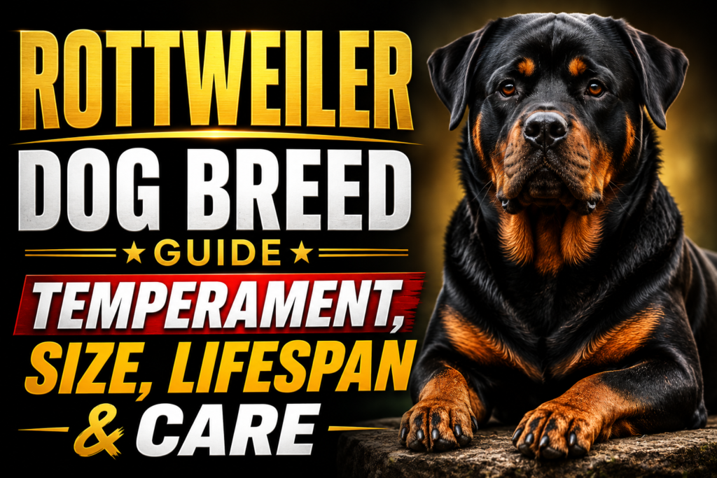 Rottweiler Dog Breed Guide