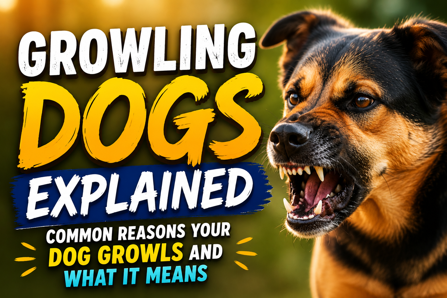 Growling Dogs