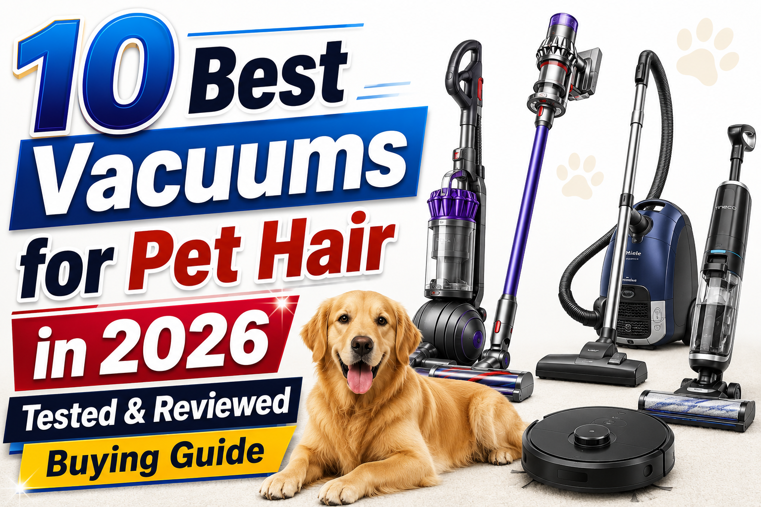 10 Best Vacuums for Pet Hair in 2026