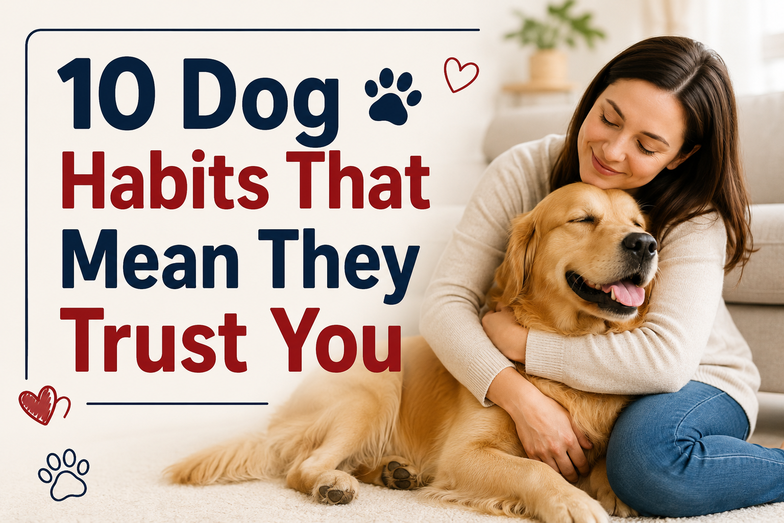 10 Dog Habits That Mean They Trust You