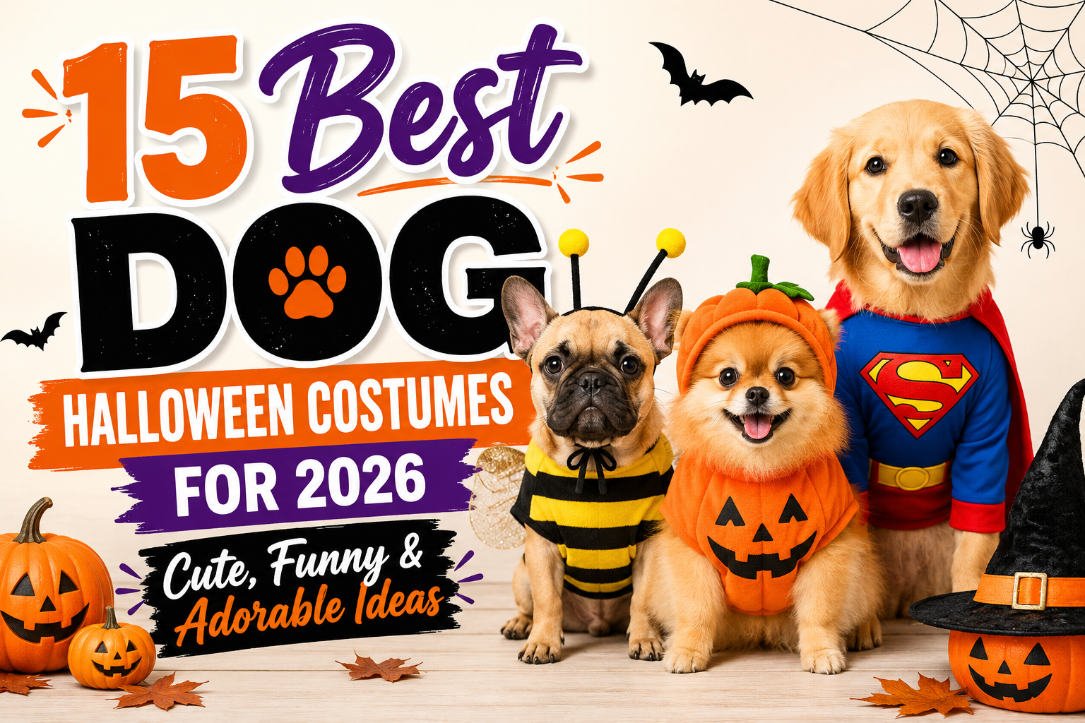15 Best Dog Halloween Costumes for 2026