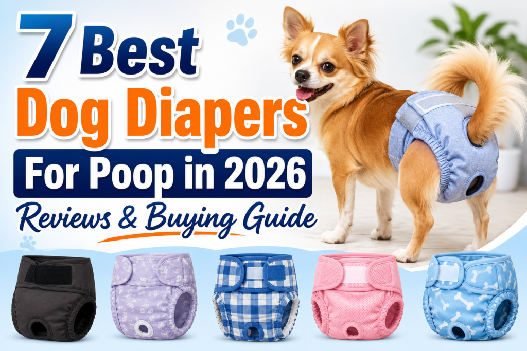 7 Best Dog Diapers For Poop