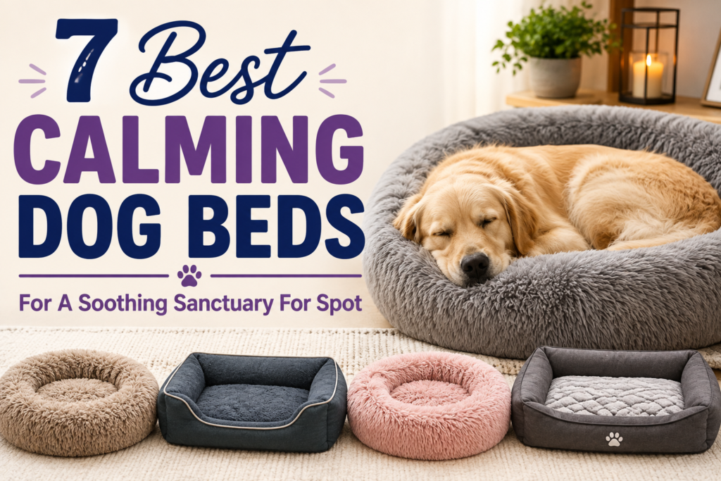 Best Calming Dog Beds For A Soothing Sanctuary For Spot