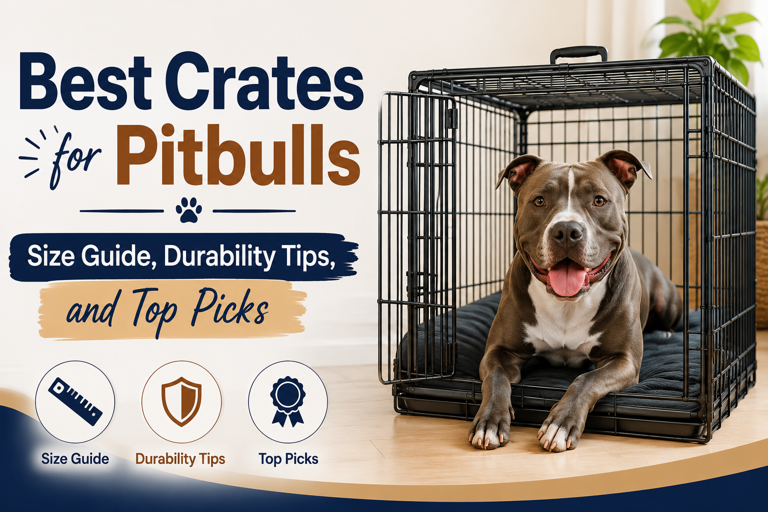 Best Crates for Pitbulls