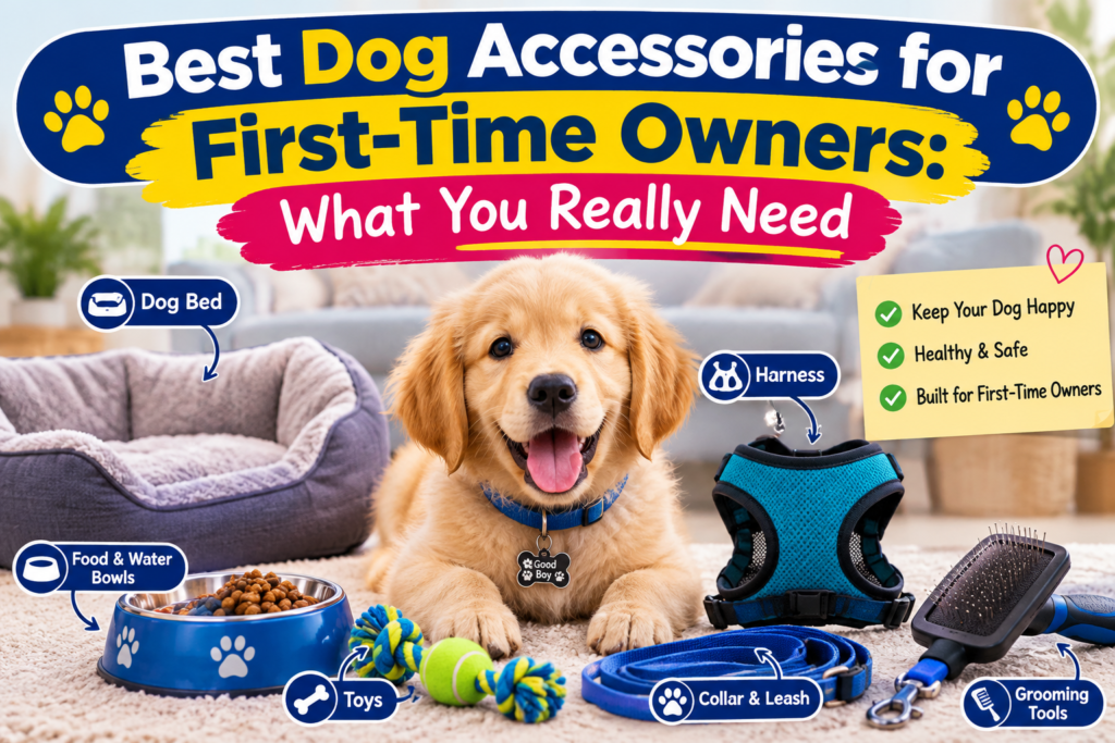 Best Dog Accessories for First-Time Owners