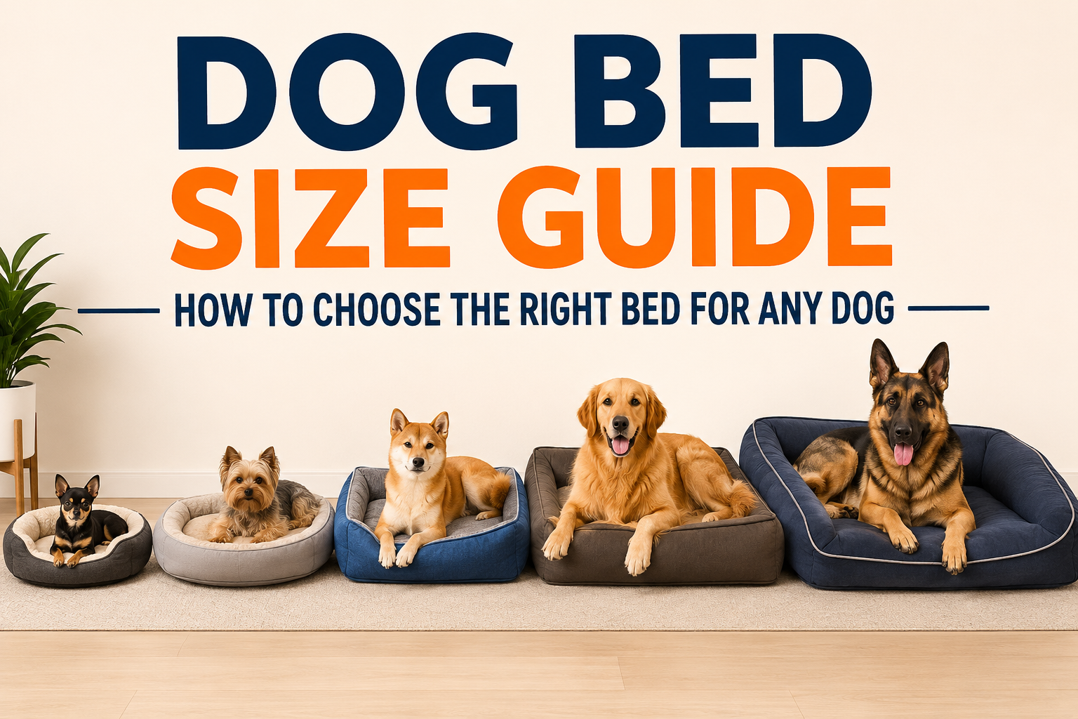 Dog Bed Size Guide