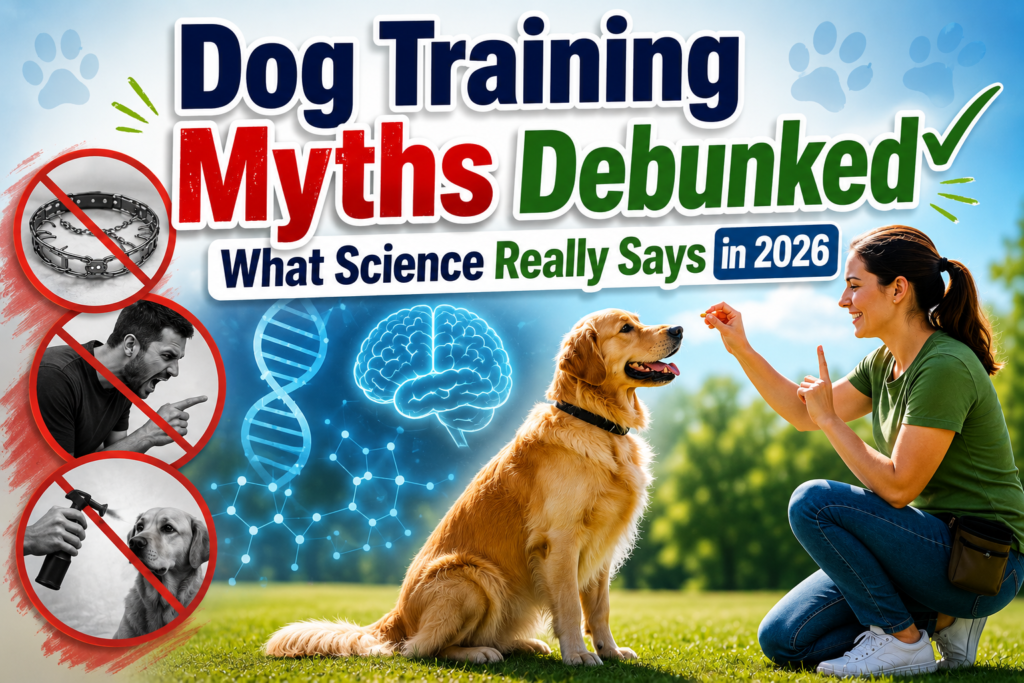 Dog Training Myths Debunked