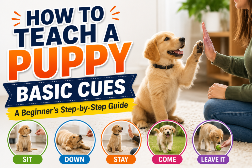 How To Teach A Puppy Basic Cues