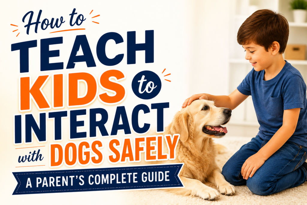 How to Teach Kids to Interact with Dogs Safely