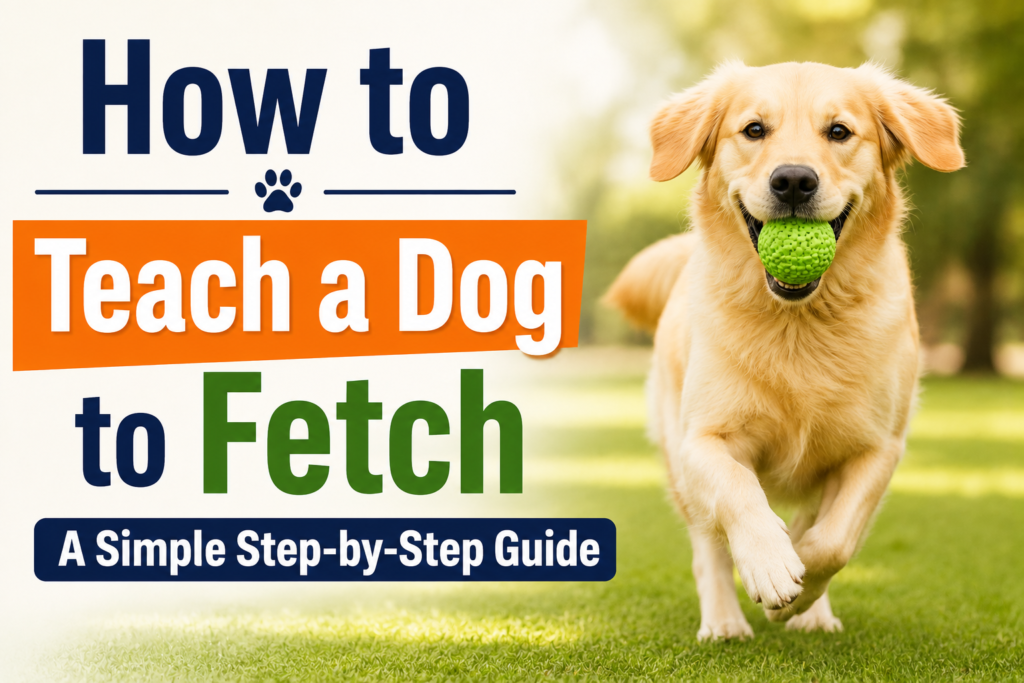 How to Teach a Dog to Fetch