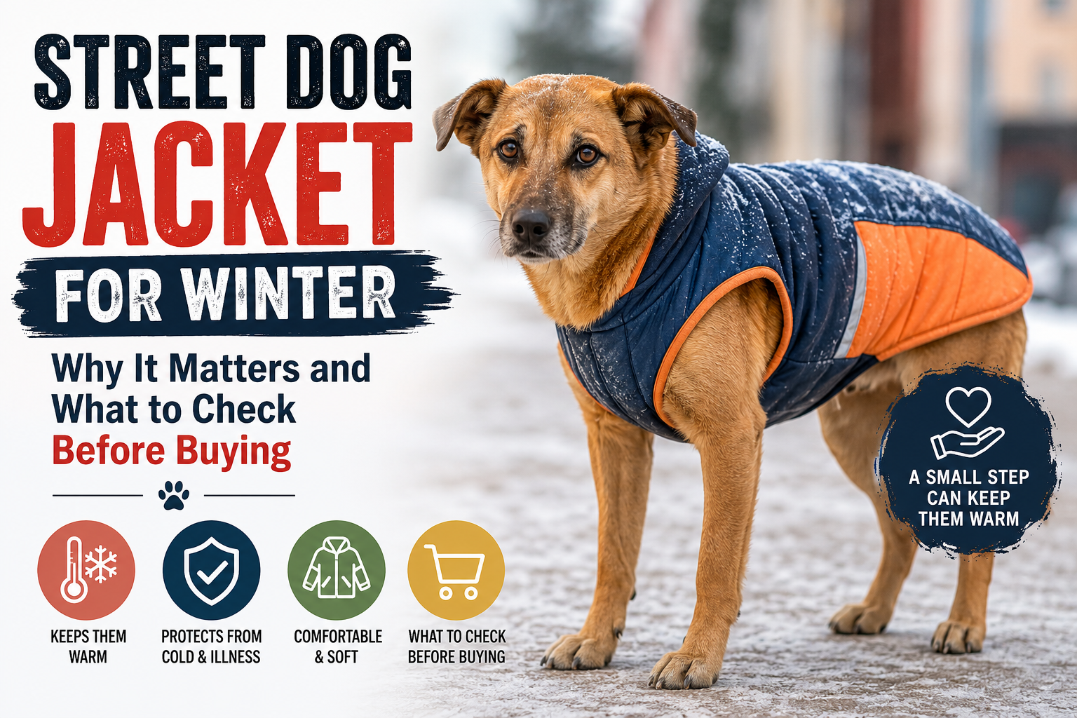 Street Dog Jacket for Winter