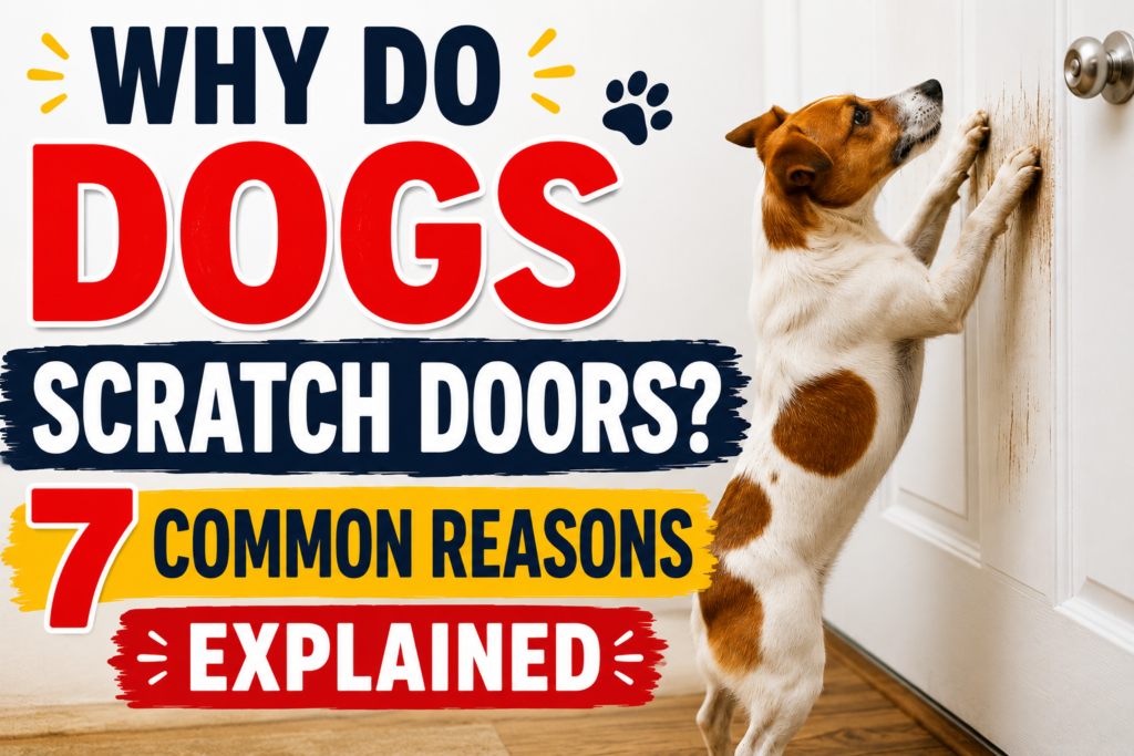 Why Do Dogs Scratch Doors