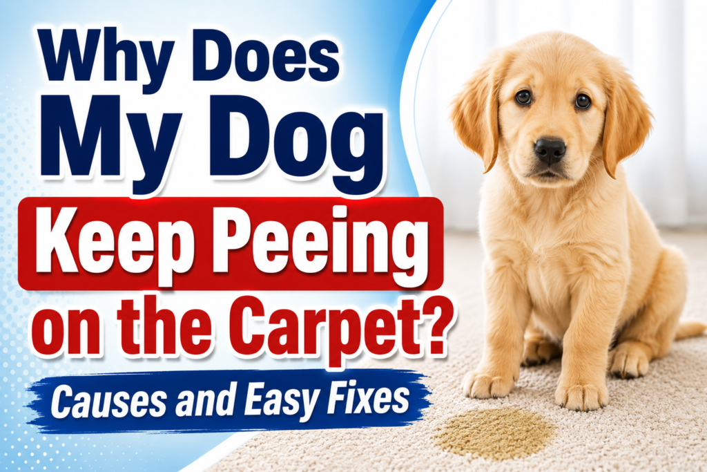 Why Does My Dog Keep Peeing on the Carpet